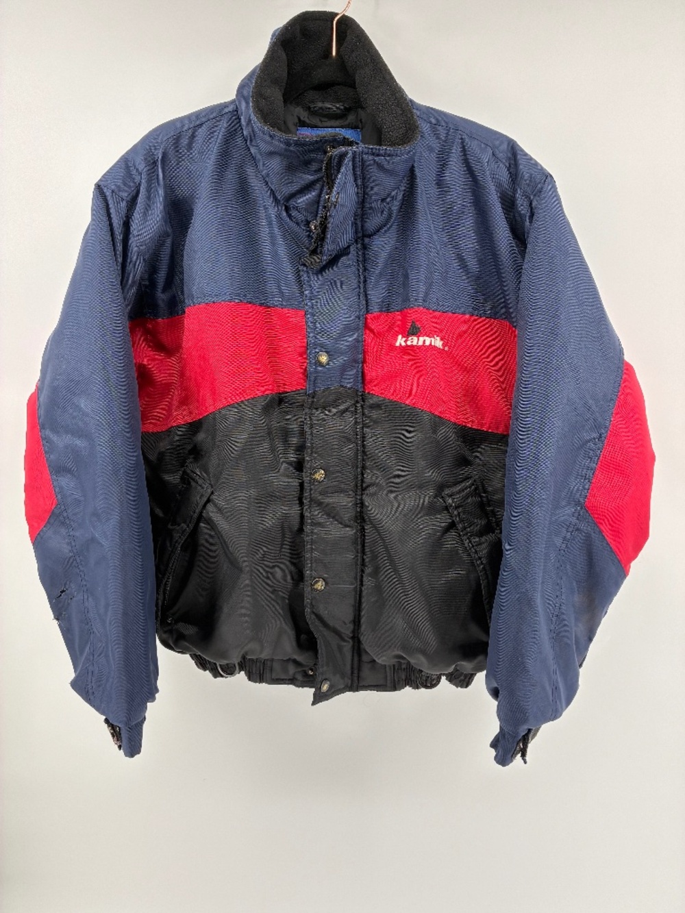 Kamik Men's Navy and Red Performance Jacket